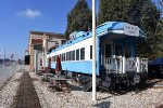 The restored CNJ Blue Comet Car is part of the Clinton Station Diner